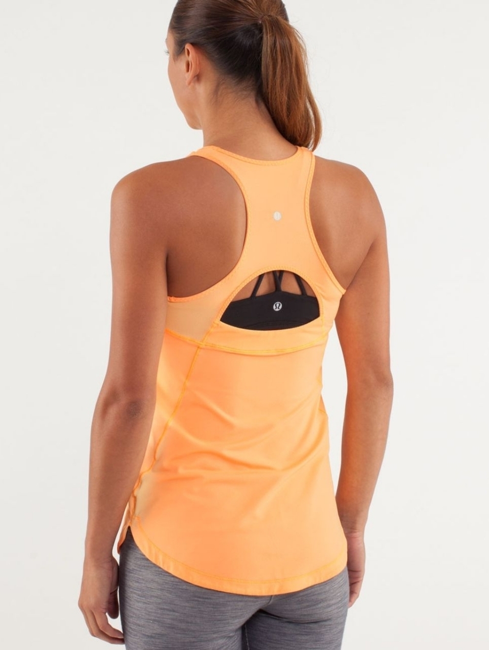 Lululemon Right Round Tank Creamsicle Pop Sz 6